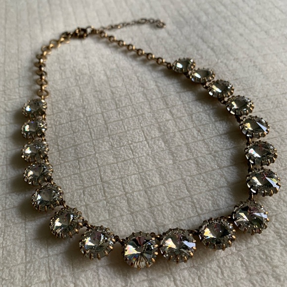 J. Crew Jewelry - J.Crew clear crystal necklace